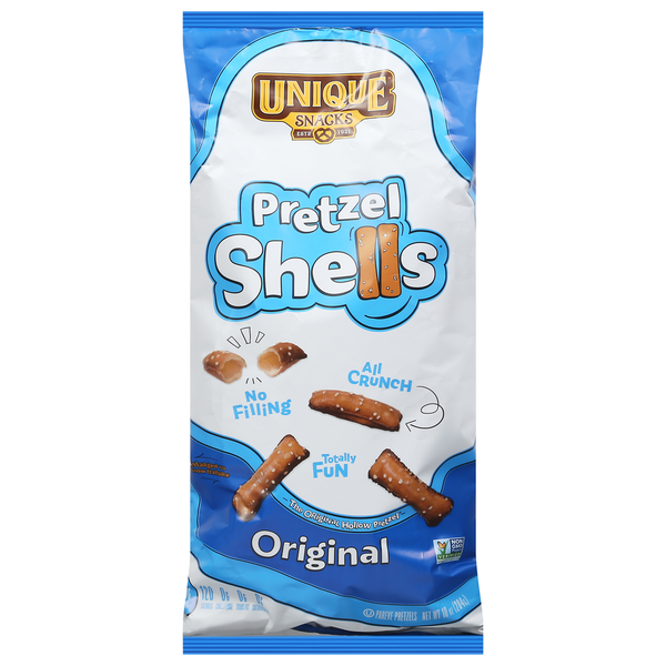 Unique Snacks Pretzel Shells, Original Same-Day Delivery or Pickup