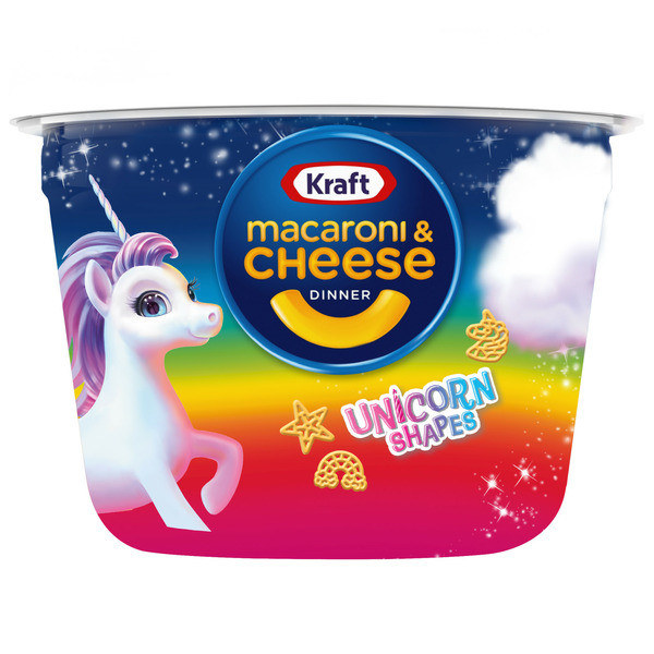 Kraft Mac & Cheese Dinner Easy Microwavable Dinner with Unicorn