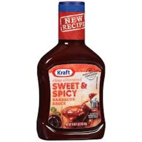 Kraft - Sweet & Spicy BBQ Sauce - 18 oz bottle
