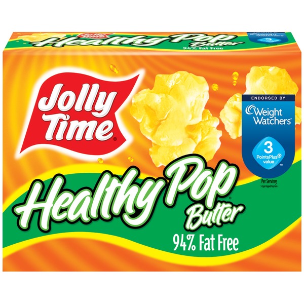 Jolly Time Healthy Pop Butter 3 Oz Bags Microwave Pop Corn from HEB