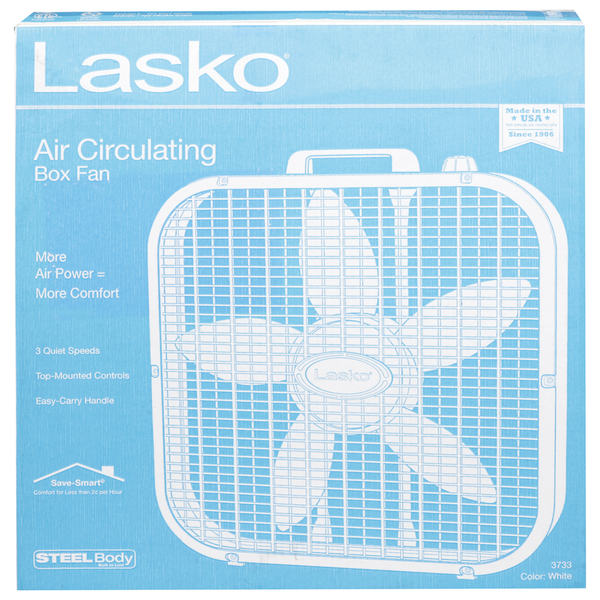 Stop Shop Lasko Box Fan, Air Conditioning Same-Day Delivery or