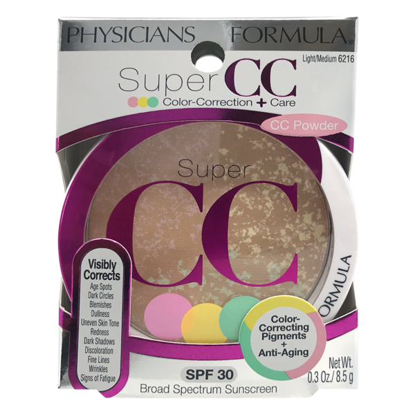 Physicians Formula Super CC ColorCorrection + Care Powder 6216 Light