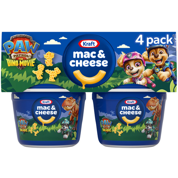 Kraft Mac & Cheese Easy Microwavable Dinner with Nickelodeon Paw