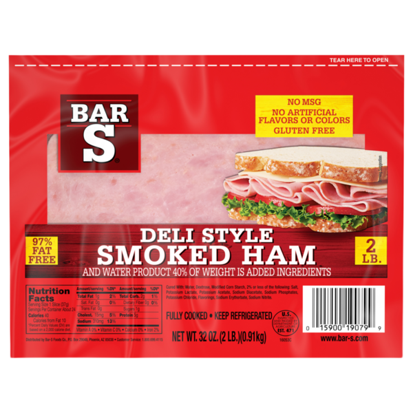Bar-S Deli Style Smoked Ham
