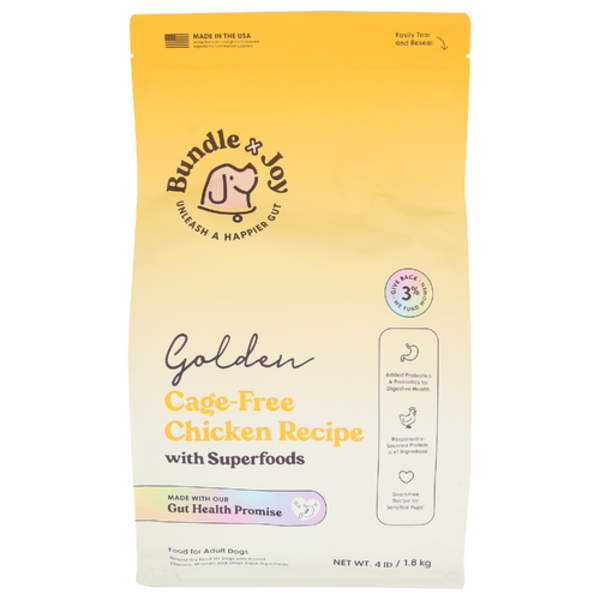 Bundle X Joy Golden Grain Free Chicken Recipe Dry Dog Food
