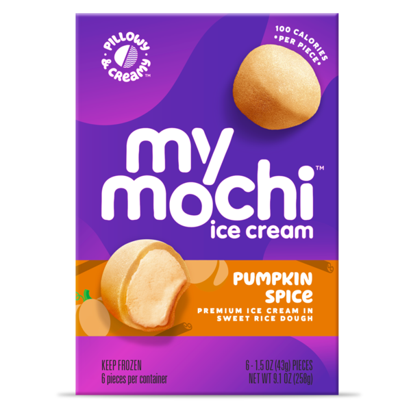 My/Mochi Pumpkin Spice Mochi Ice Cream Same-Day Delivery or Pickup