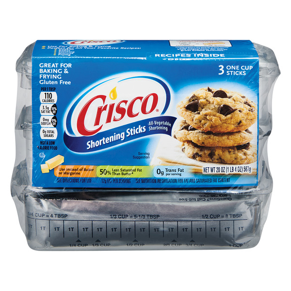 ALDI Crisco AllVegetable Shortening Baking Sticks SameDay Delivery or