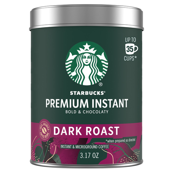 Starbucks Dark Roast Premium Instant Coffee Same-Day Delivery or