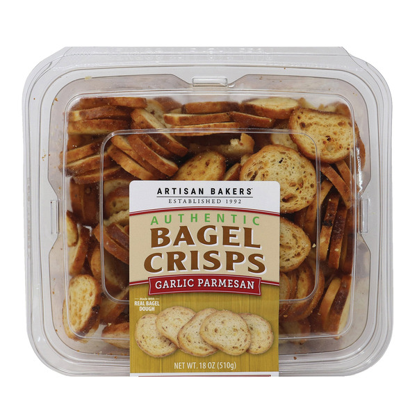 Artisan Bakers Authentic Garlic Parmesan Crisps, 18 oz