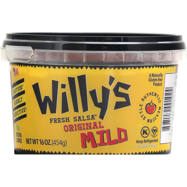 Willy's Fresh Salsa Salsa, Original, Mild