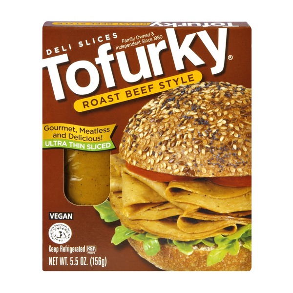 Tofurky Roast Beef Style Ultra Thin Deli Slices (5.5 oz) Instacart