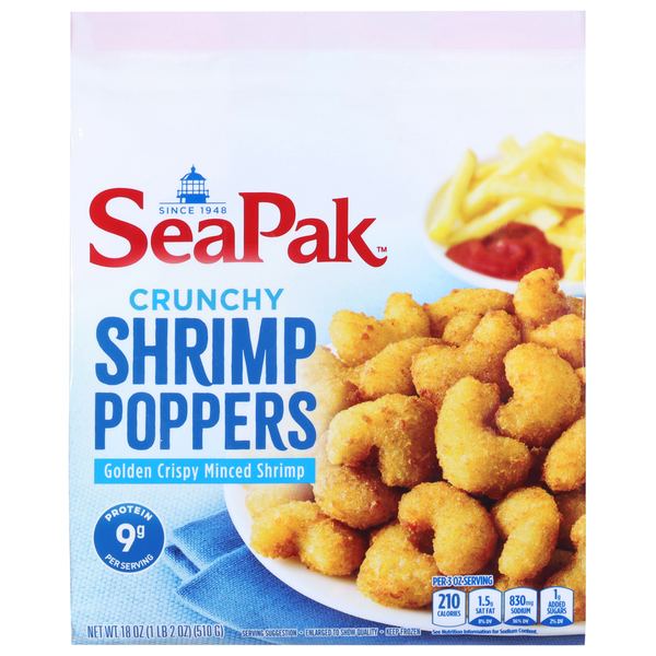 SeaPak Shrimp Poppers, Crunchy Same-Day Delivery or Pickup