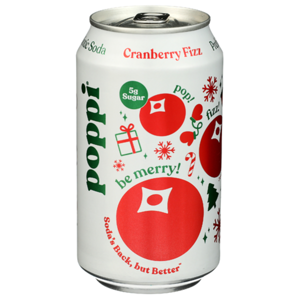 Poppi Cranberry Fizz Prebiotic Soda Single Same-Day Delivery or
