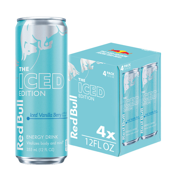 Red Bull Iced Edition Iced Vanilla Berry Energy Drink Multipack