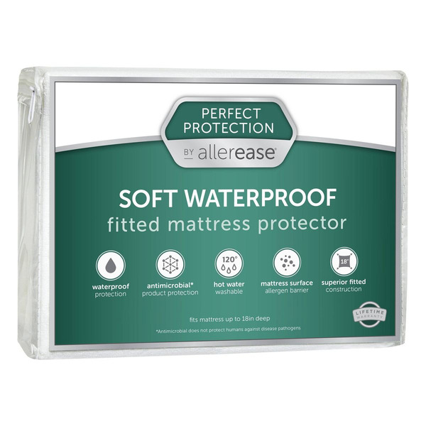 Allerease Full Perfect Protection Waterproof Mattress Protector -