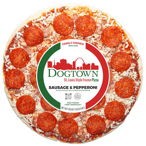 Dogtown Pizza Sausage and Pepperoni Pizza Same-Day Delivery