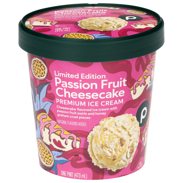 Publix Premium Passion Fruit Cheesecake Ice Cream Same-Day