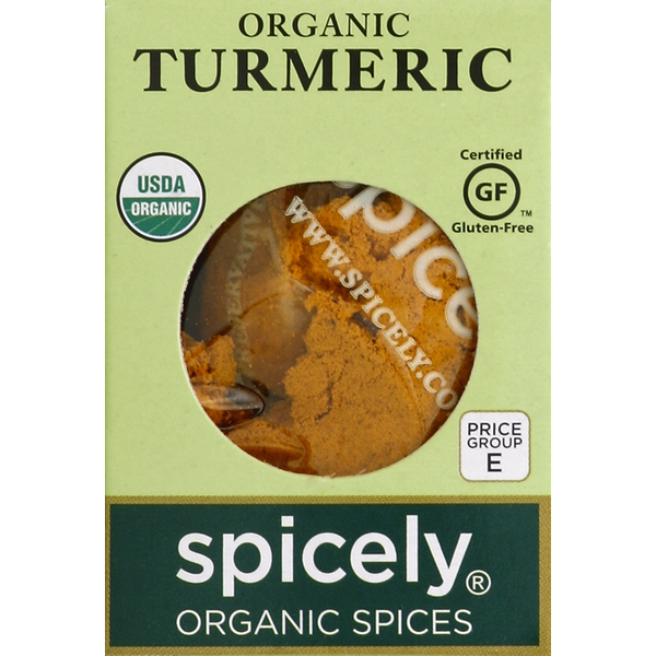 Spicely Organics Turmeric, Organic