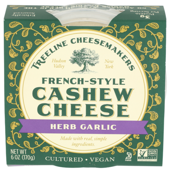 Treeline Treenut Cheese Herb Garlic French-Style Treenut Cheese