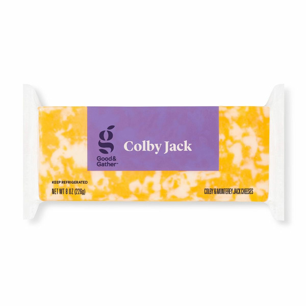 Good & Gather Colby Jack Colby & Monterey Jack Cheeses
