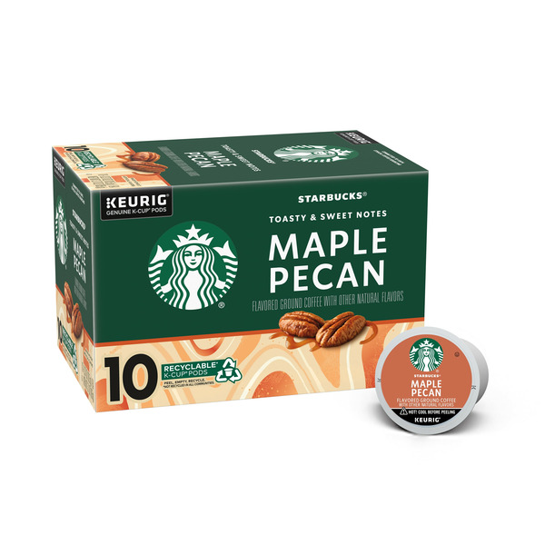 Publix Starbucks Flavored Coffee KCup Pods Maple Pecan for Keurig