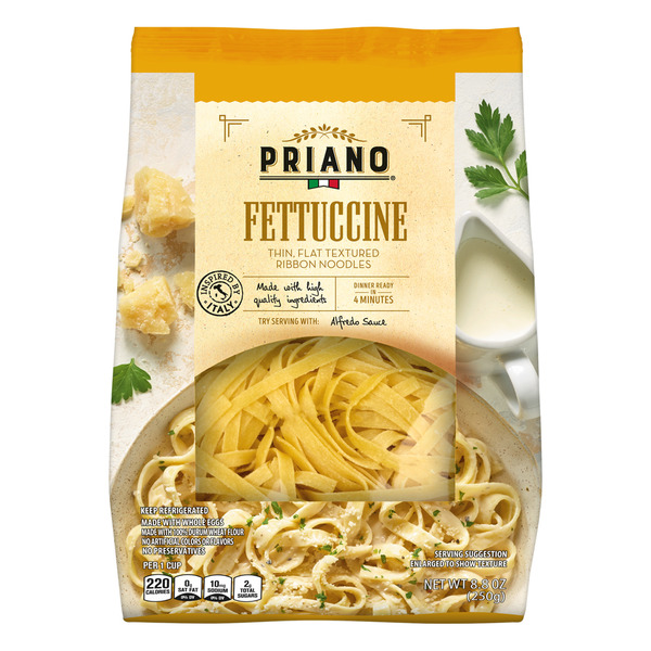 ALDI Priano Fettuccine Noodles SameDay Delivery or Pickup Instacart