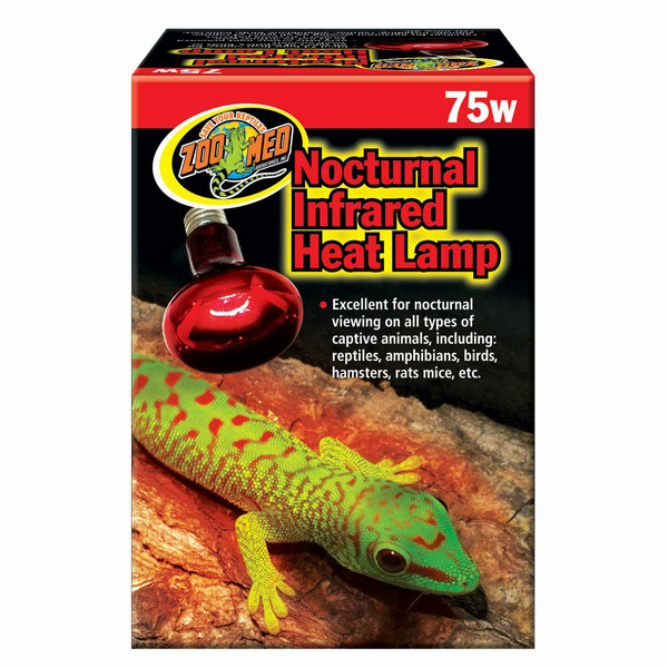 Zoo Med 75 W Nocturnal Infrared Heat Lamp