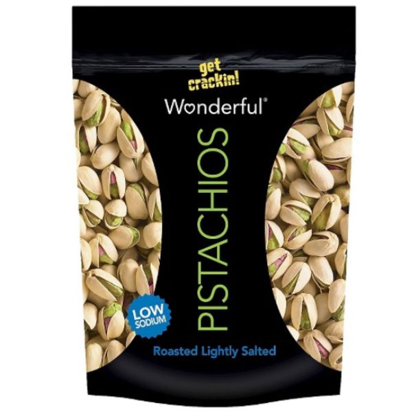 Wonderful Pistachio's - Roasted & Salted Pouch - 8 Oz