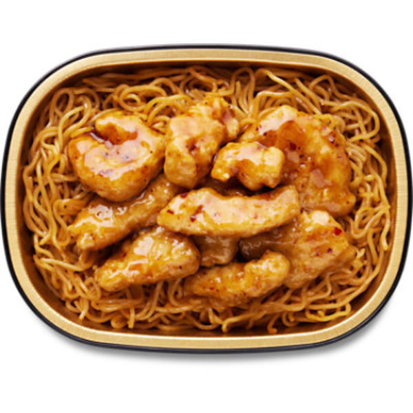 Ready Meals General Tsaos Chicken Thigh With Lo Mein