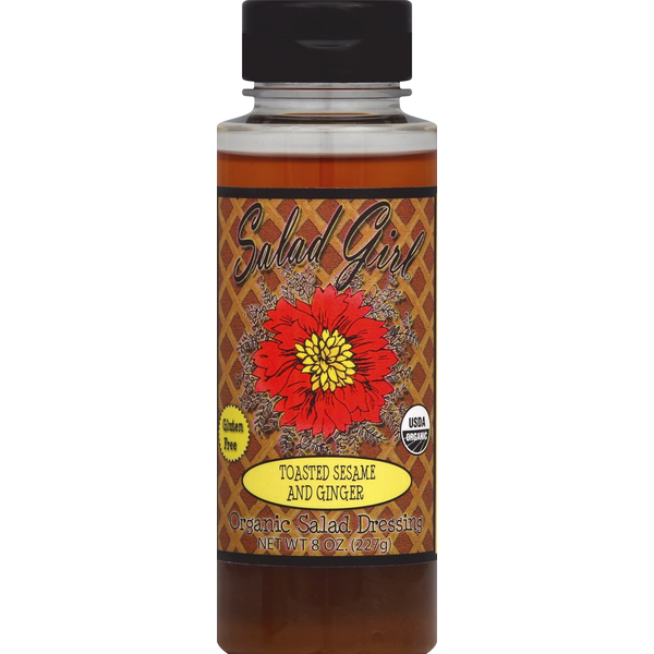 Salad Girl Salad Dressing, Organic, Toasted Sesame and Ginger Same-Day  Delivery or Pickup | Jerry's Foods