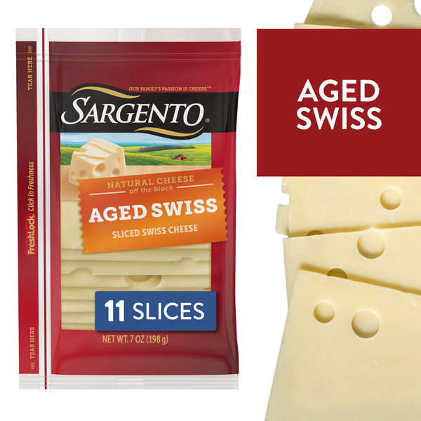 Sargento Natural Aged Swiss Cheese