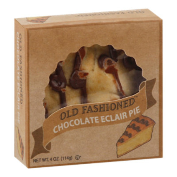 Old Fashioned Pie, Chocolate Eclair
