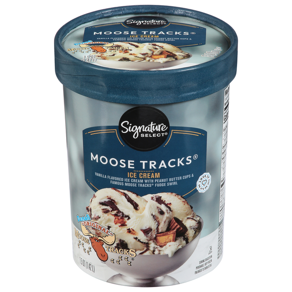 Signature SELECT Ice Cream, Moose Tracks