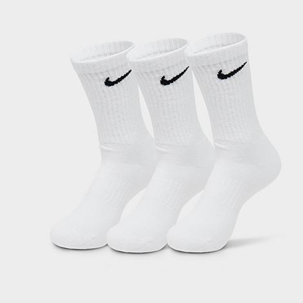 Nike Everyday Cushioned Training Crew Socks, Large