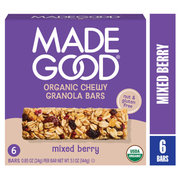 MadeGood Mixed Berry Granola Bars Same-Day Delivery or Pickup