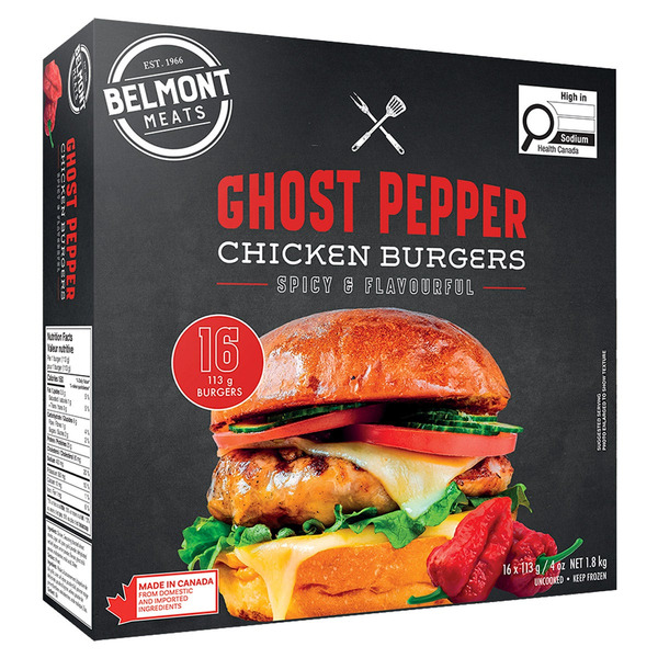 Cardinal Roadhouse Ghost Pepper Chicken Burgers