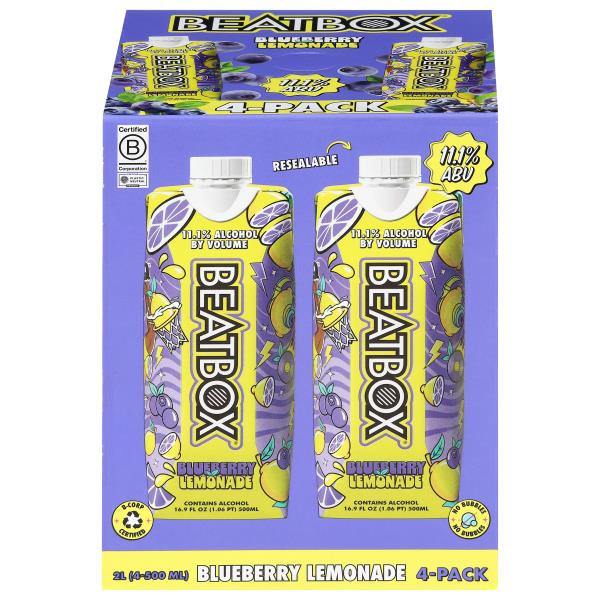 BeatBox Blueberry Lemonade Malt Beverage Same-Day Delivery or