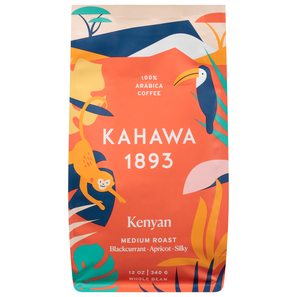 BOTANICAL ART KAHO SAWADA 大型本　定価1万2000円 Kahawa 1893 Coffee, Kenyan, Medium Roast, Whole Bean Same-Day