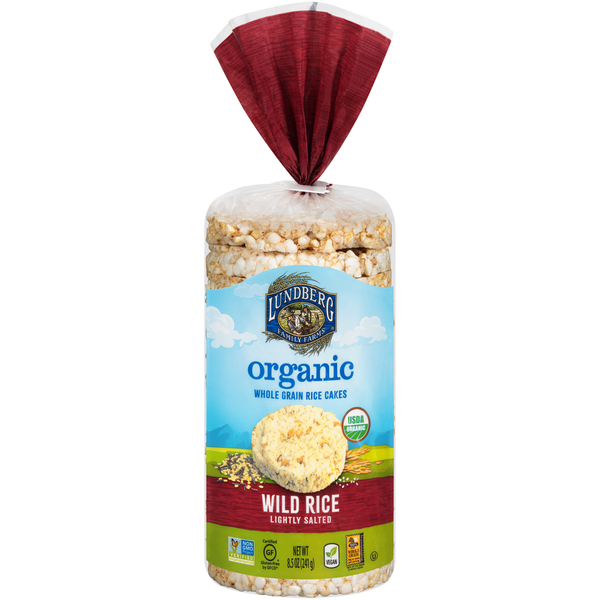 Lundberg Family Farms Organic Wild Rice Cakes Same-Day Delivery or