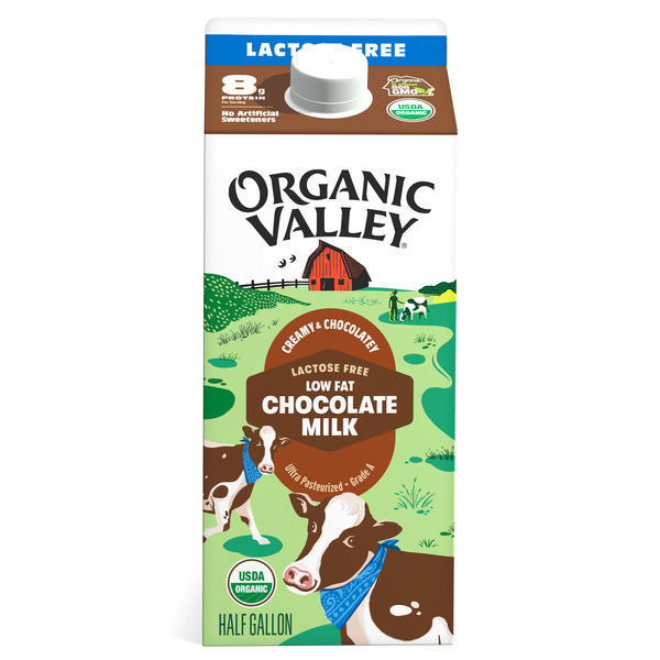 Organic Valley® Organic Chocolate Milk, 1%, Lactose-Free Same-Day