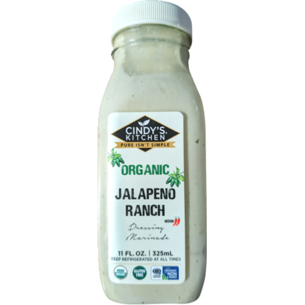 Cindys Kitchen Organic Jalapeno Ranch Dressing Marinade