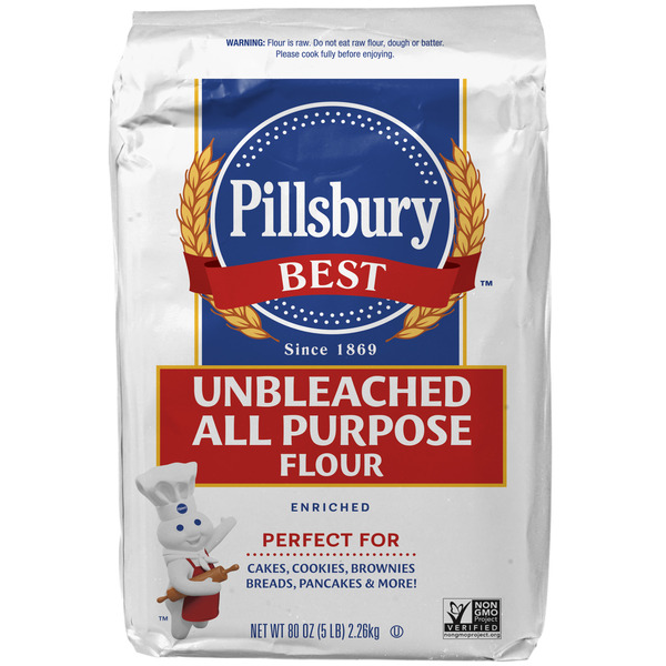 Pillsbury Best Unbleached All Purpose Flour, 5 lb Bag