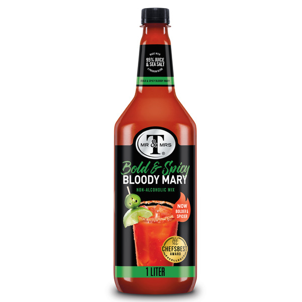 Mr & Mrs T Bloody Mary Bold & Spicy Bloody Mary Mix Same-Day