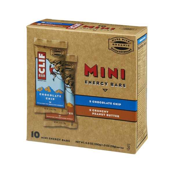 CLIF Bar Bar Chocolate Chip & Crunchy Peanut Butter Mini Energy Bars