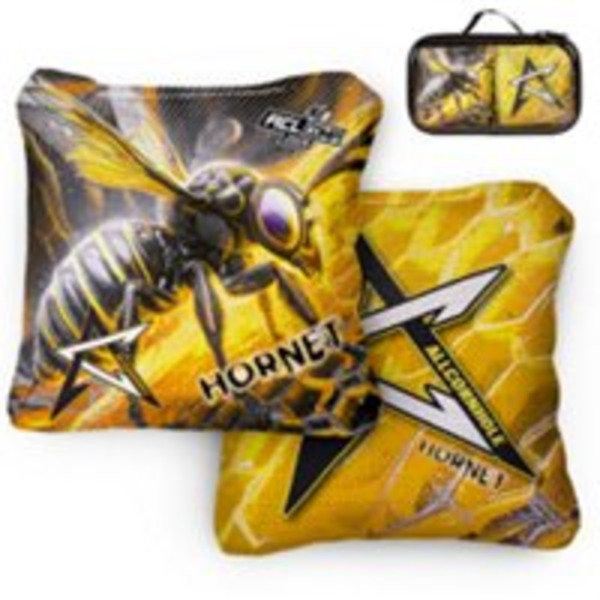 American Cornhole League Purple Hornet Competition Cornhole Bag