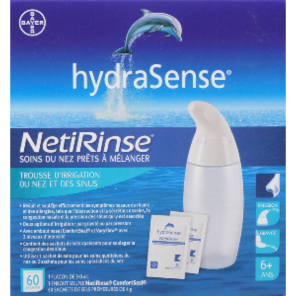 Bayer hydraSense NetiRinse 2-In-1 Nasal & Sinus Irrigation Kit