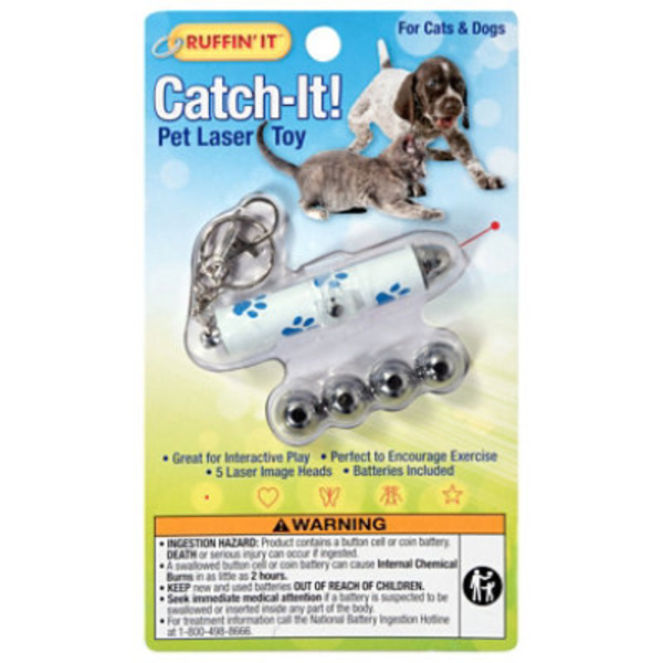 Ruffin' It Pet Laser Toy, Catch-It