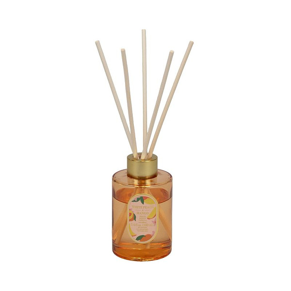 Sonoma Goods For Life White Peach & Mango Reed Diffuser Set