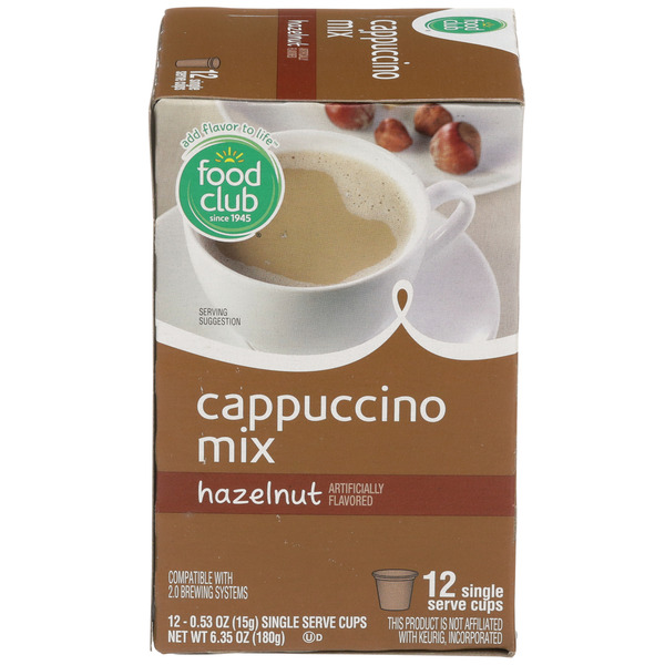 Nutrition Facts Great Value Cappuccino Mix K Cup Nutrition Facts
