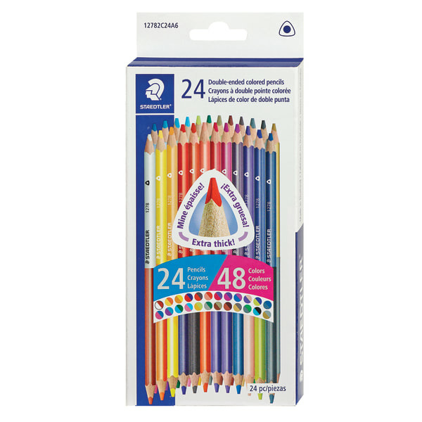 STAEDTLER Assorted Colors Duo Ended Color Pencils
